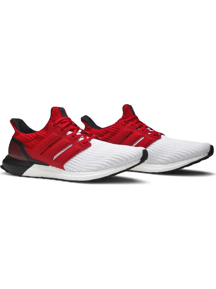 Кроссовки Adidas UltraBoost 4.0 'White Scarlet' — изображение 8 из 8, красный