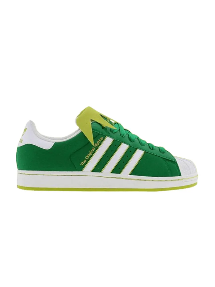 Кроссовки adidas Superstar 2 'Kermit The Frog' — изображение 1 из 1, зеленый/белый