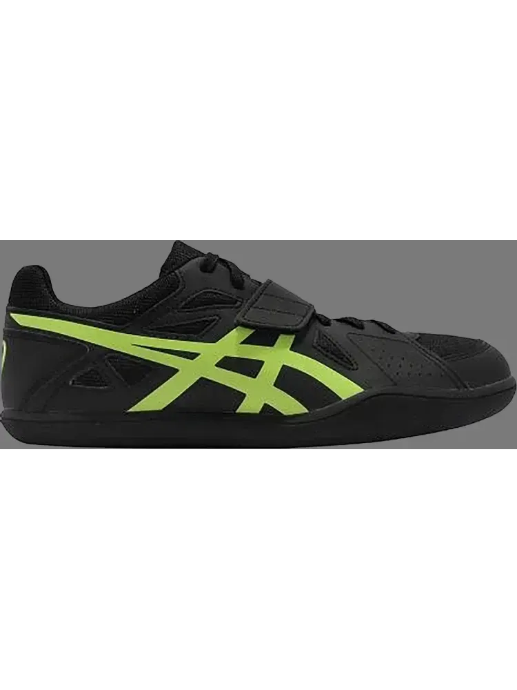 Кроссовки hyper throw 3 'black safety yellow' Asics — изображение 1 из 1, черный