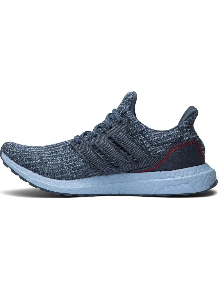 Кроссовки Adidas UltraBoost 4.0 'Glow Blue' — изображение 3 из 8, синий
