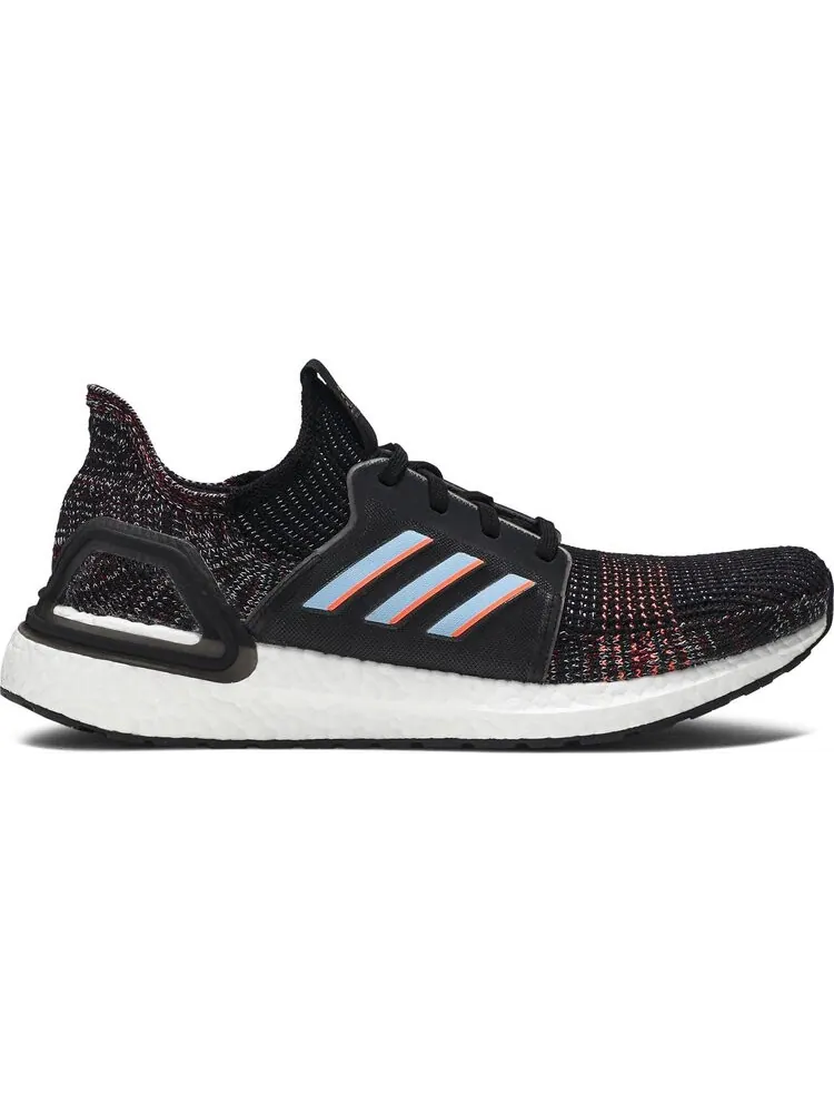 Кроссовки Adidas UltraBoost 2019 'Black Glow Blue' — изображение 1 из 8, черный