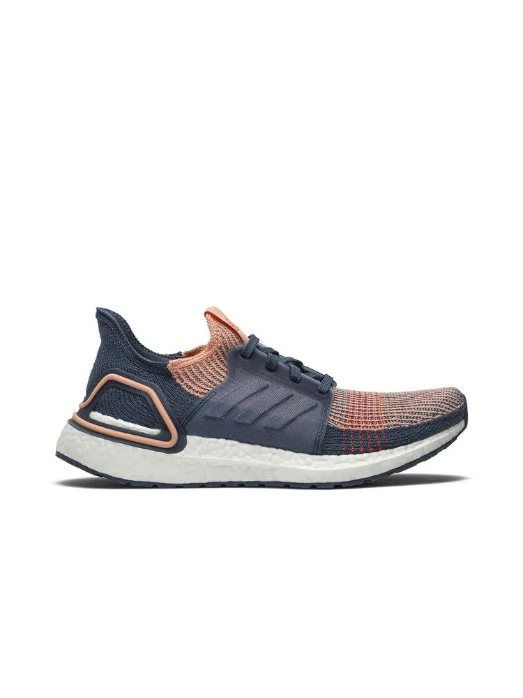 Кроссовки adidas Wmns UltraBoost 19 'Glow Pink Tech Ink' — изображение 2 из 9, розовый//оранжевый
