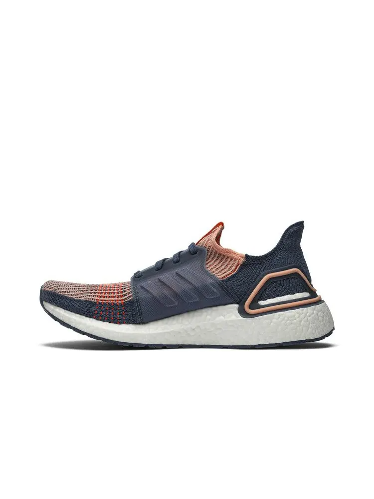 Кроссовки adidas Wmns UltraBoost 19 'Glow Pink Tech Ink' — изображение 4 из 9, розовый//оранжевый
