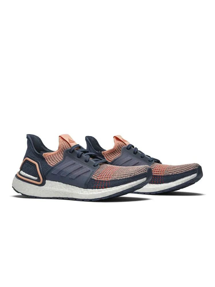 Кроссовки adidas Wmns UltraBoost 19 'Glow Pink Tech Ink' — изображение 9 из 9, розовый//оранжевый