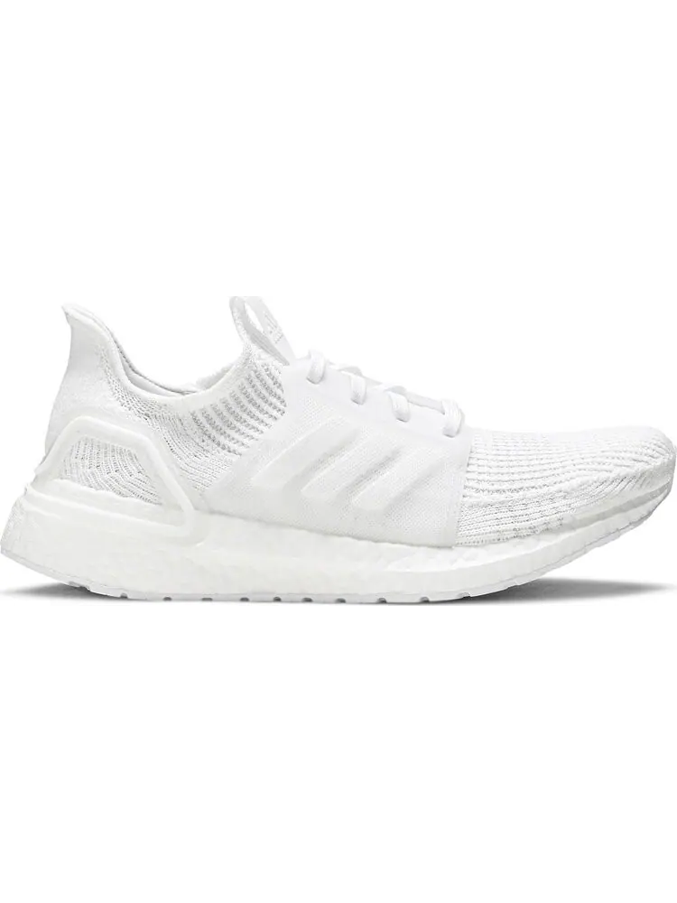 Кроссовки Adidas Wmns UltraBoost 19 'Triple White' — изображение 1 из 8, серый