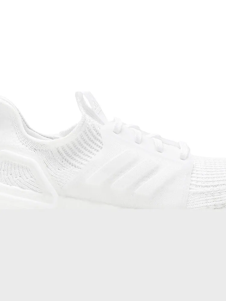 Кроссовки Adidas Wmns UltraBoost 19 'Triple White' — изображение 2 из 8, серый