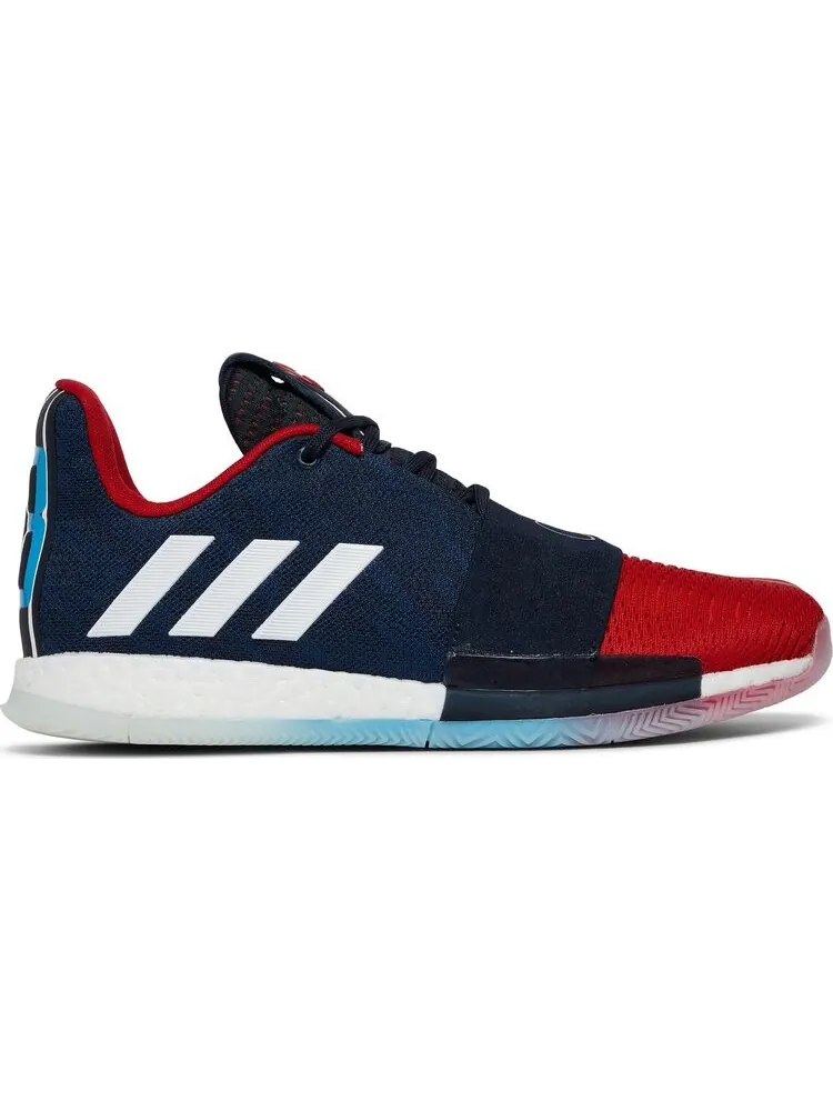 Кроссовки Adidas Harden Vol. 3 'Rockets 90s Jersey' — изображение 1 из 8, синий
