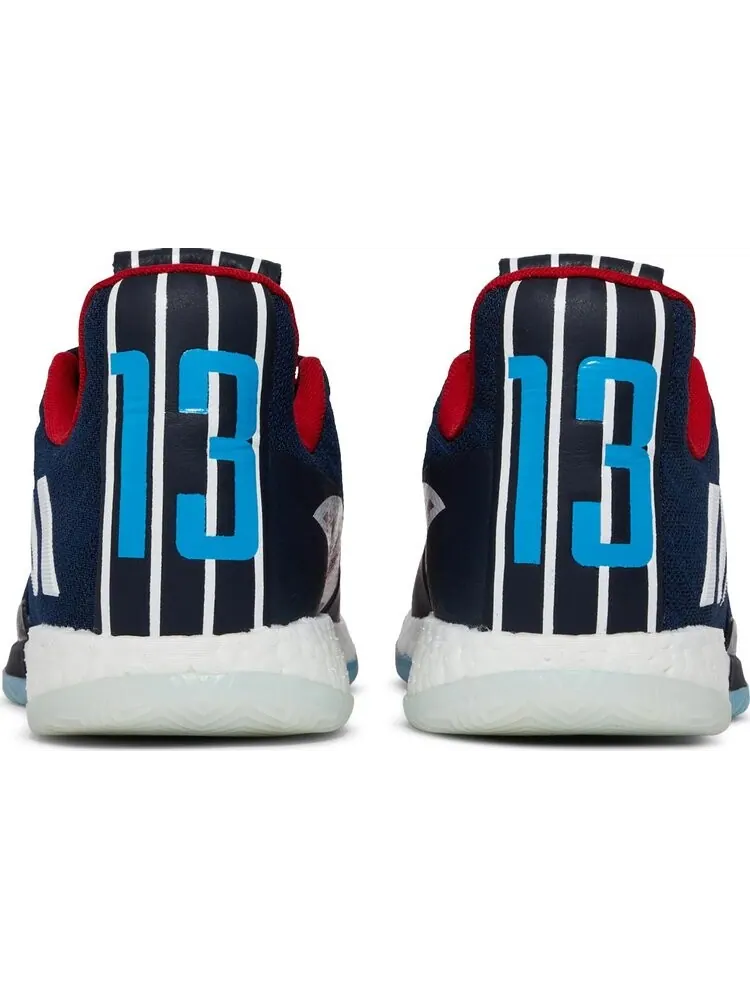 Кроссовки Adidas Harden Vol. 3 'Rockets 90s Jersey' — изображение 6 из 8, синий