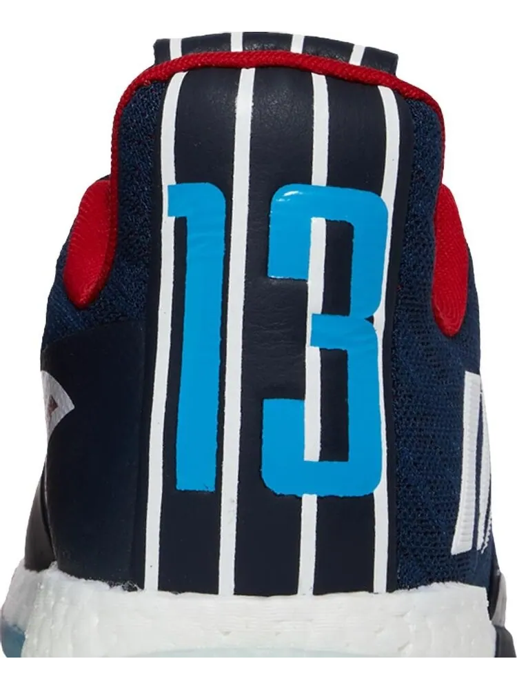 Кроссовки Adidas Harden Vol. 3 'Rockets 90s Jersey' — изображение 7 из 8, синий