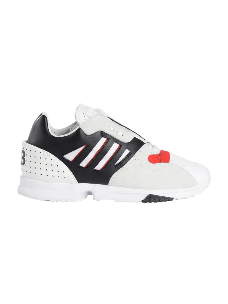 Кроссовки Adidas Y-3 ZX Run 'White Black Red' — изображение 1 из 1, белый