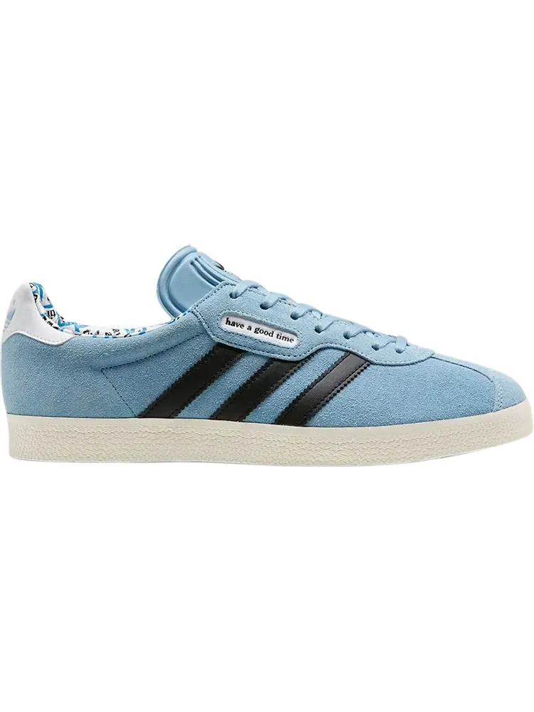 Кроссовки Adidas Have A Good Time x Gazelle Super 'Clear Blue' — изображение 1 из 1, синий