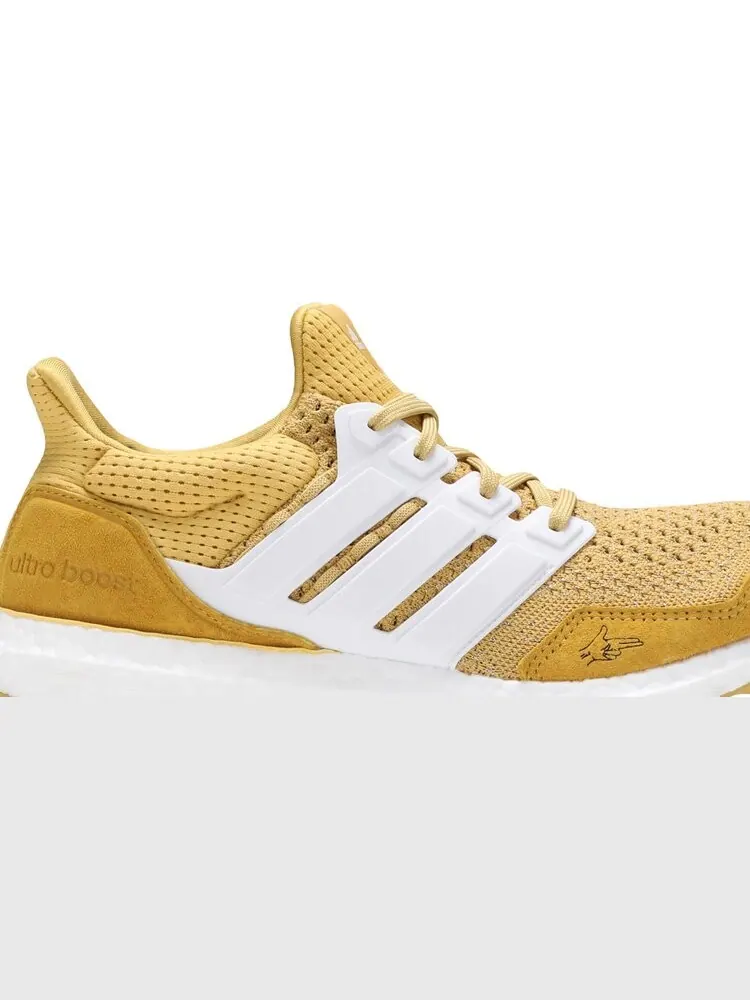 Кроссовки Adidas Happy Gilmore x Extra Butter x UltraBoost 1.0 'Gold Jacket' — изображение 2 из 8, золото