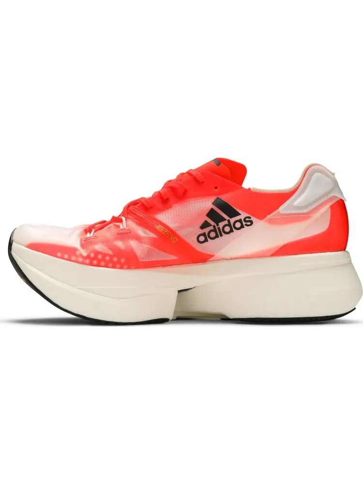 Кроссовки Adidas Adizero Prime X 'White Solar Red' — изображение 3 из 8, красный