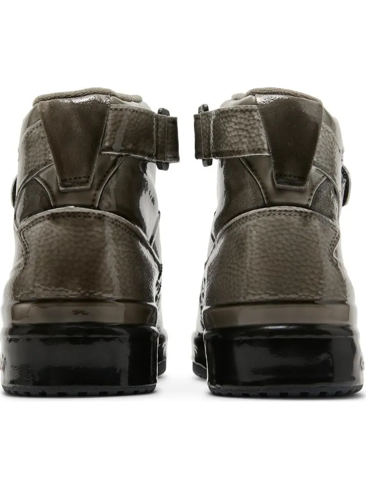 Кроссовки Adidas Jeremy Scott x Forum High 'Dipped - Carbon' — изображение 6 из 8, серый