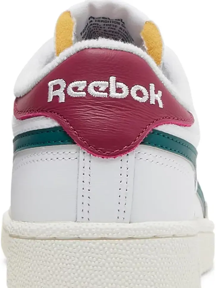 Кроссовки club c revenge 'white midnight pine berry' Reebok — изображение 7 из 8, белый