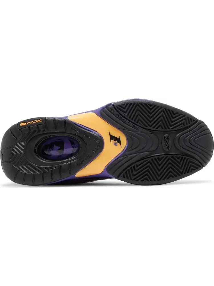 Кроссовки answer 4 'lakers' sample Reebok — изображение 4 из 8, черный