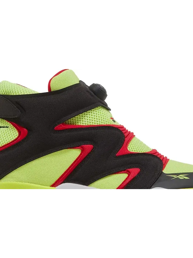 Кроссовки instapump fury zone 'acid yellow' Reebok — изображение 2 из 8, желтый