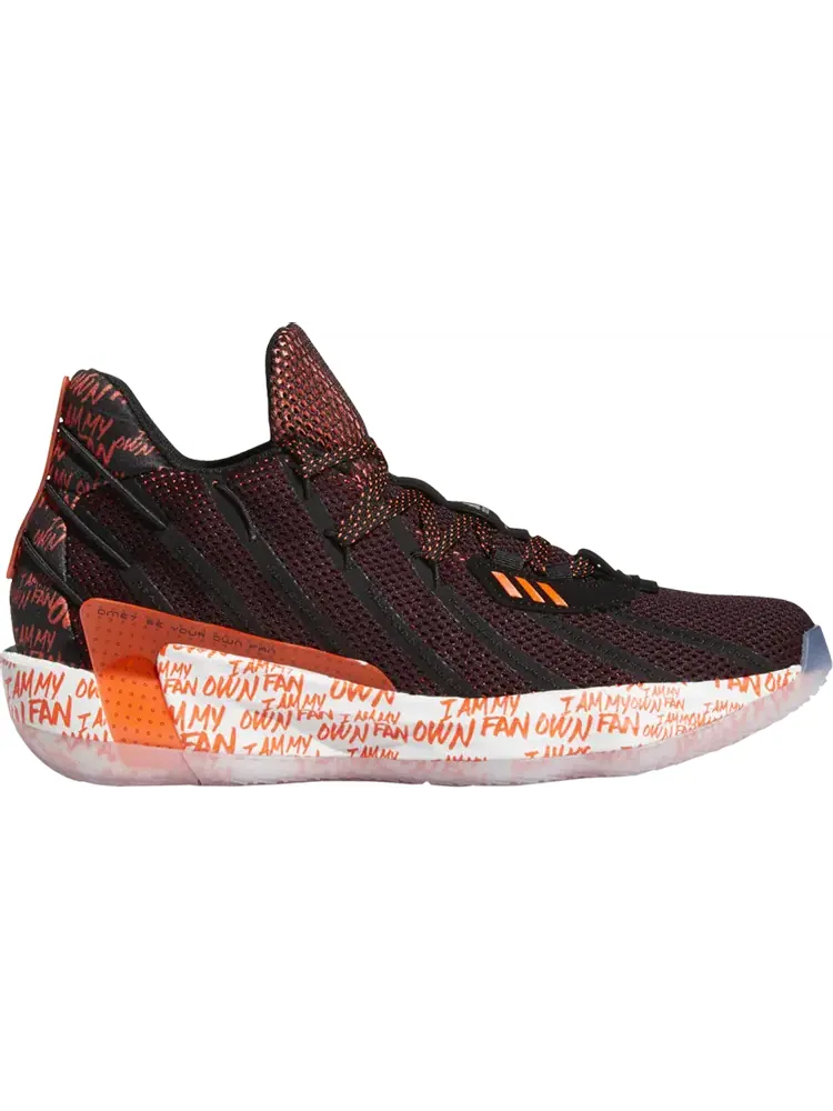 Кроссовки Adidas Dame 7 'I Am My Own Fan 2KDAY' — изображение 1 из 1, красный
