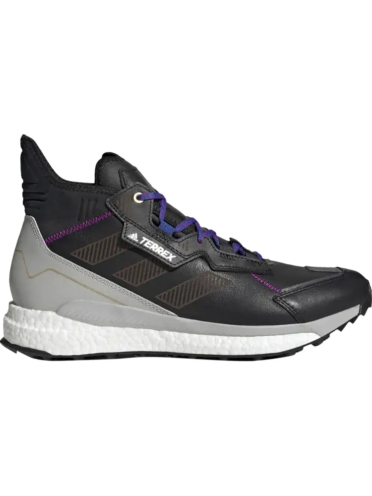 Ботинки Adidas Terrex Free Hyperblue Mid 'Black White' — изображение 1 из 1, черный