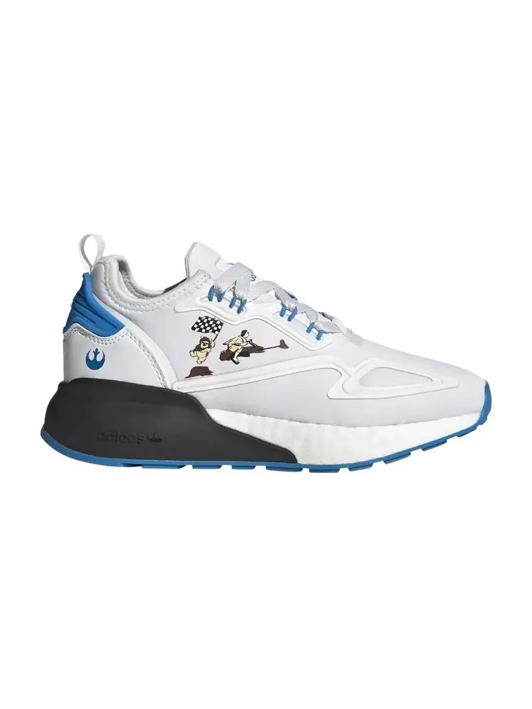 Кроссовки Adidas Star Wars x ZX 2K Boost J — изображение 1 из 1, белый