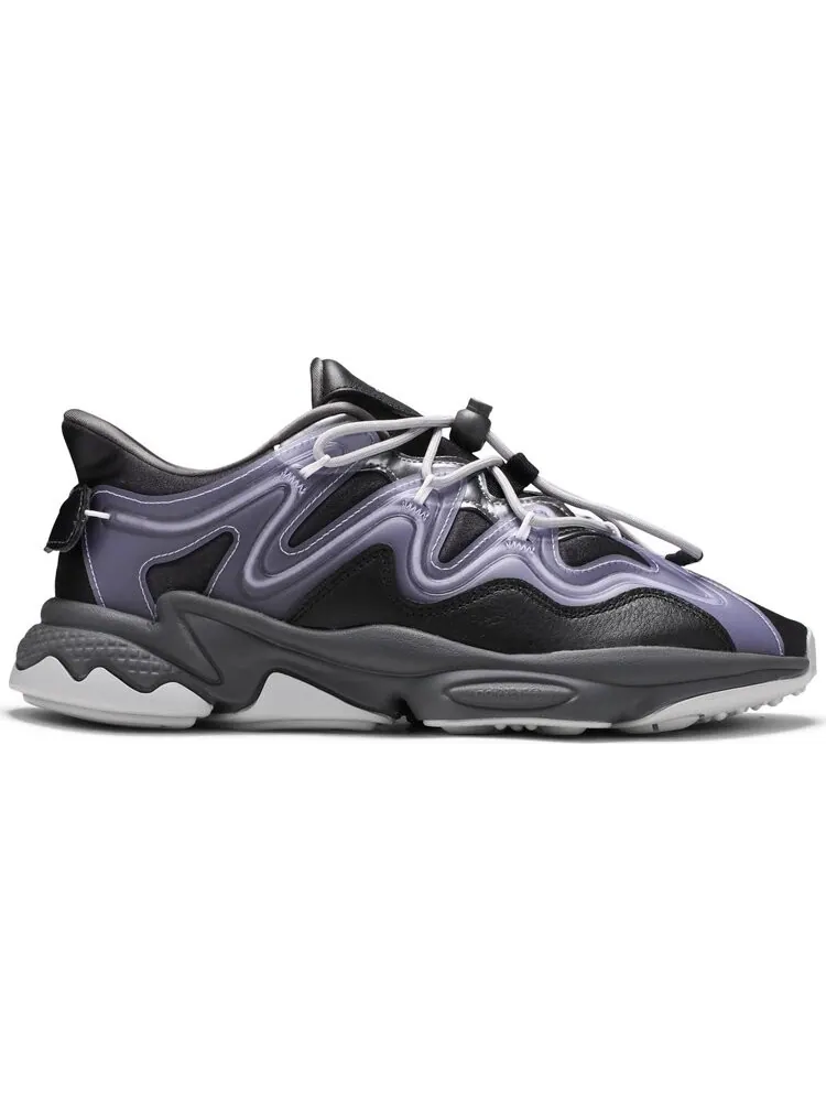 Кроссовки Adidas Wmns Ozweego Plus 'Black Dust Purple' — изображение 1 из 8, черный