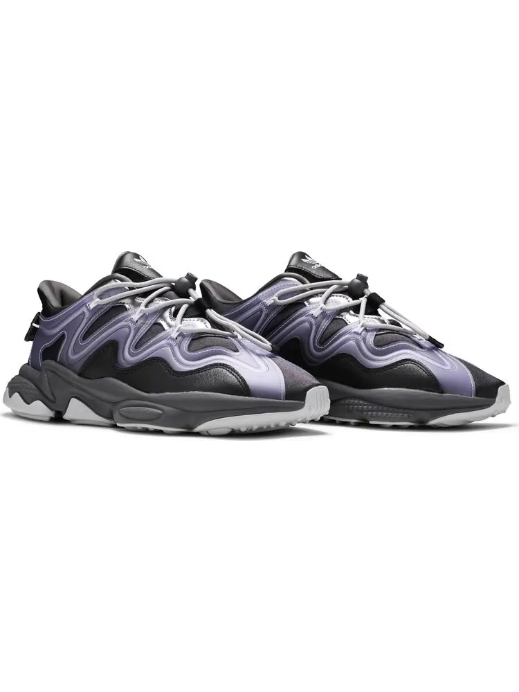 Кроссовки Adidas Wmns Ozweego Plus 'Black Dust Purple' — изображение 8 из 8, черный