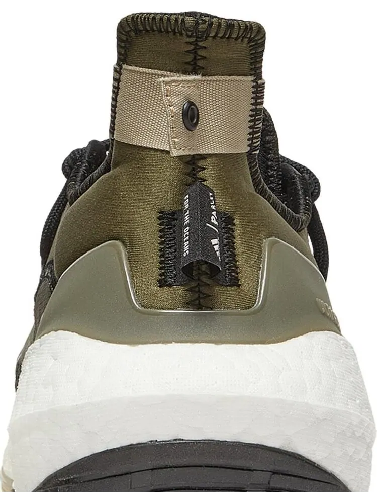 Кроссовки Adidas Parley x UltraBoost 21 'Focus Olive' — изображение 7 из 8, зеленый