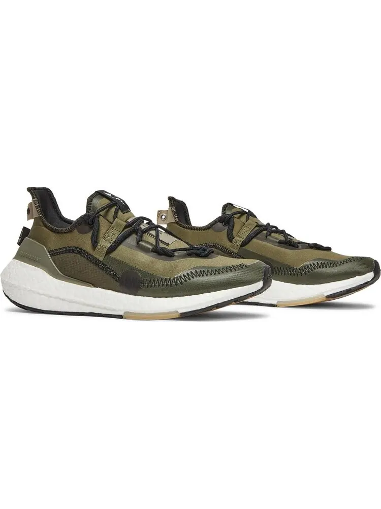 Кроссовки Adidas Parley x UltraBoost 21 'Focus Olive' — изображение 8 из 8, зеленый