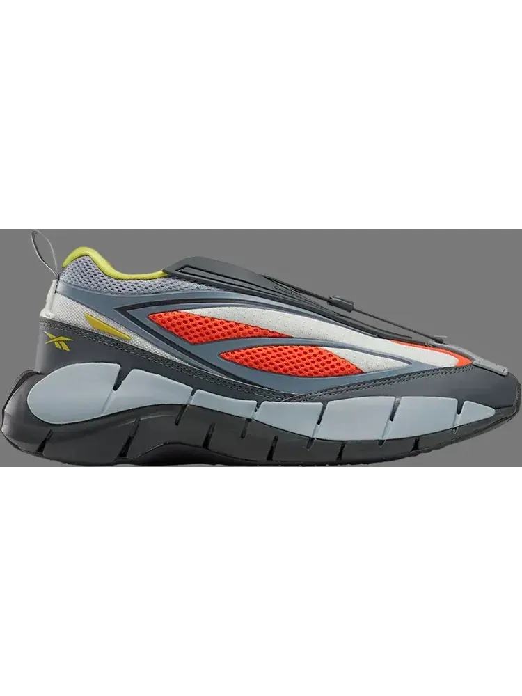 Кроссовки cottweiler x zig 3d storm hydro 'river rapids pack - meteor grey swag orange' Reebok — изображение 1 из 1, серый