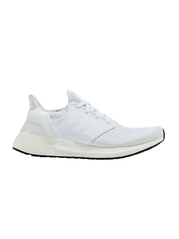 Кроссовки adidas UltraBoost 20 'Footwear White' — изображение 1 из 9, белый/белый/черный
