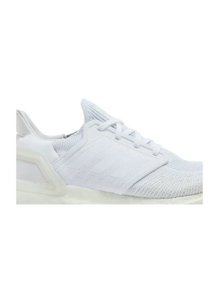 Кроссовки adidas UltraBoost 20 'Footwear White' — изображение 3 из 9, белый/белый/черный