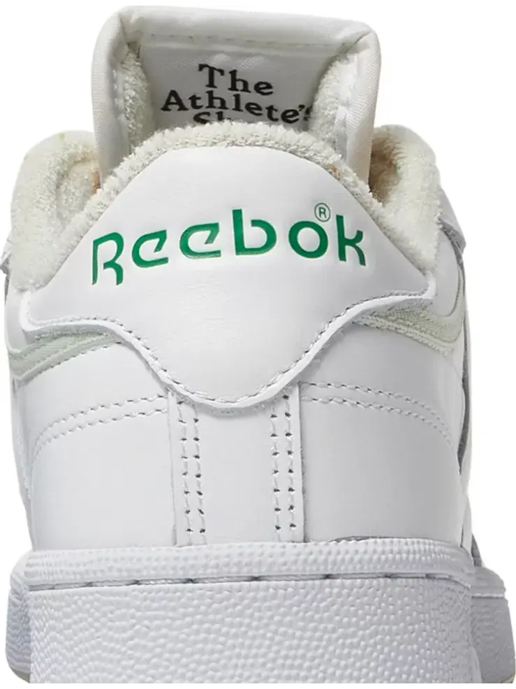 Кроссовки patta x club c 85 'white cool sage' Reebok — изображение 7 из 8, белый