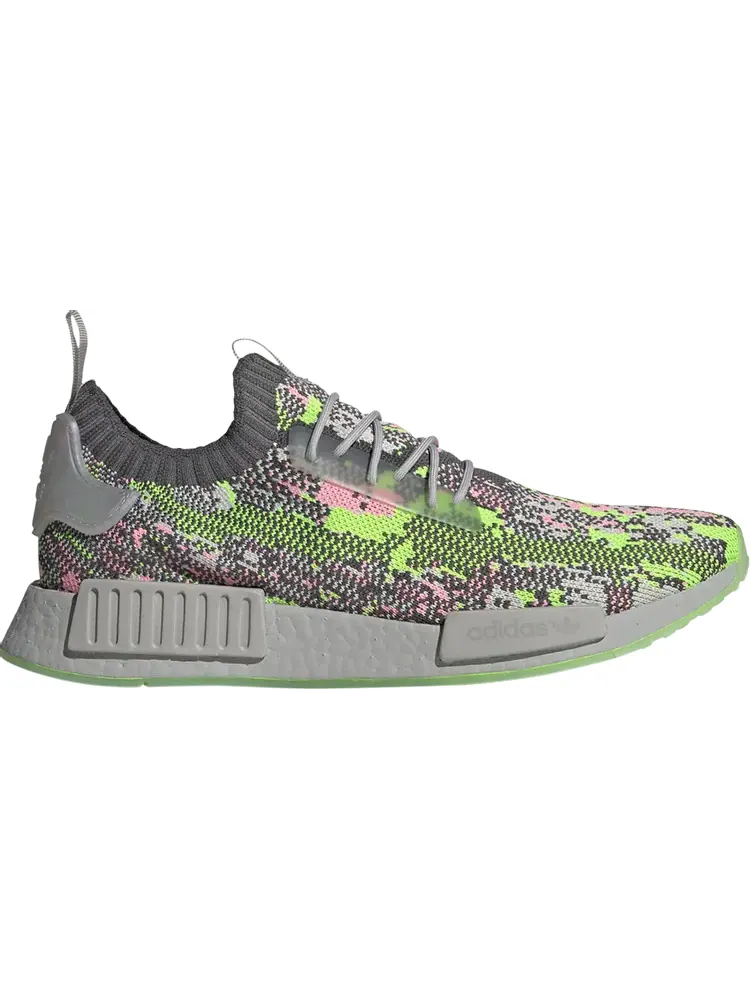 Кроссовки Adidas NMD_R1 Primeknit 'Hyper Pop' — изображение 1 из 1, серый