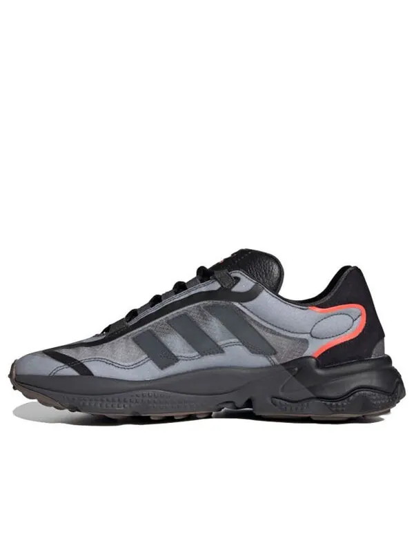Кроссовки Adidas Originals Ozweego Pure Black Grey Unisex — изображение 1 из 4, черный