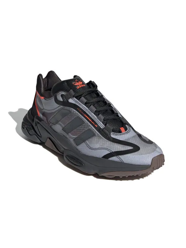 Кроссовки Adidas Originals Ozweego Pure Black Grey Unisex — изображение 3 из 4, черный