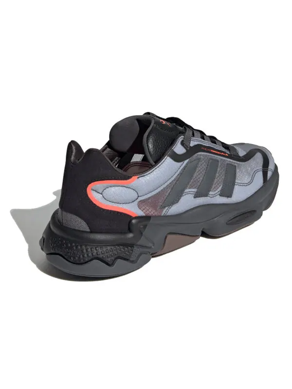 Кроссовки Adidas Originals Ozweego Pure Black Grey Unisex — изображение 4 из 4, черный