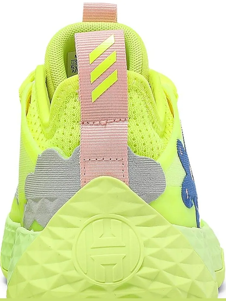 Кроссовки Adidas Harden Vol. 5 J Futurenatural 'Solar Yellow' — изображение 7 из 8, желтый