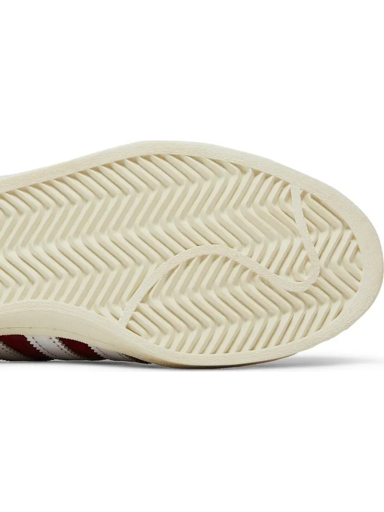 Кроссовки Adidas Campus 80s — изображение 5 из 8, бордовый/белый/черный