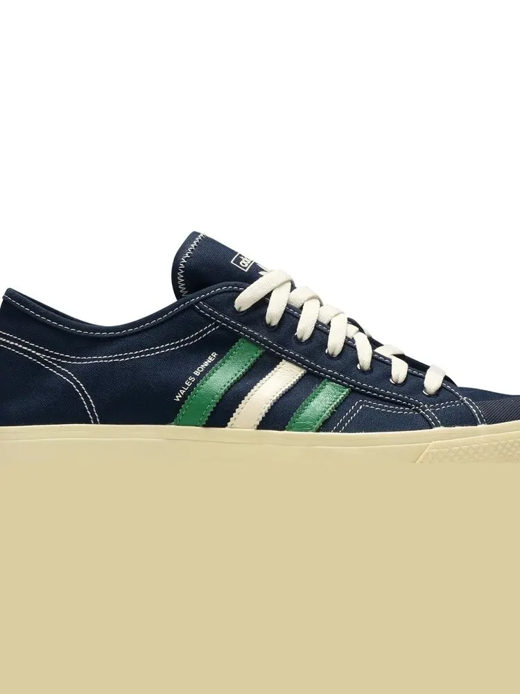 Кроссовки Adidas Wales Bonner x Nizza Low 'Night Indigo' — изображение 2 из 8, синий