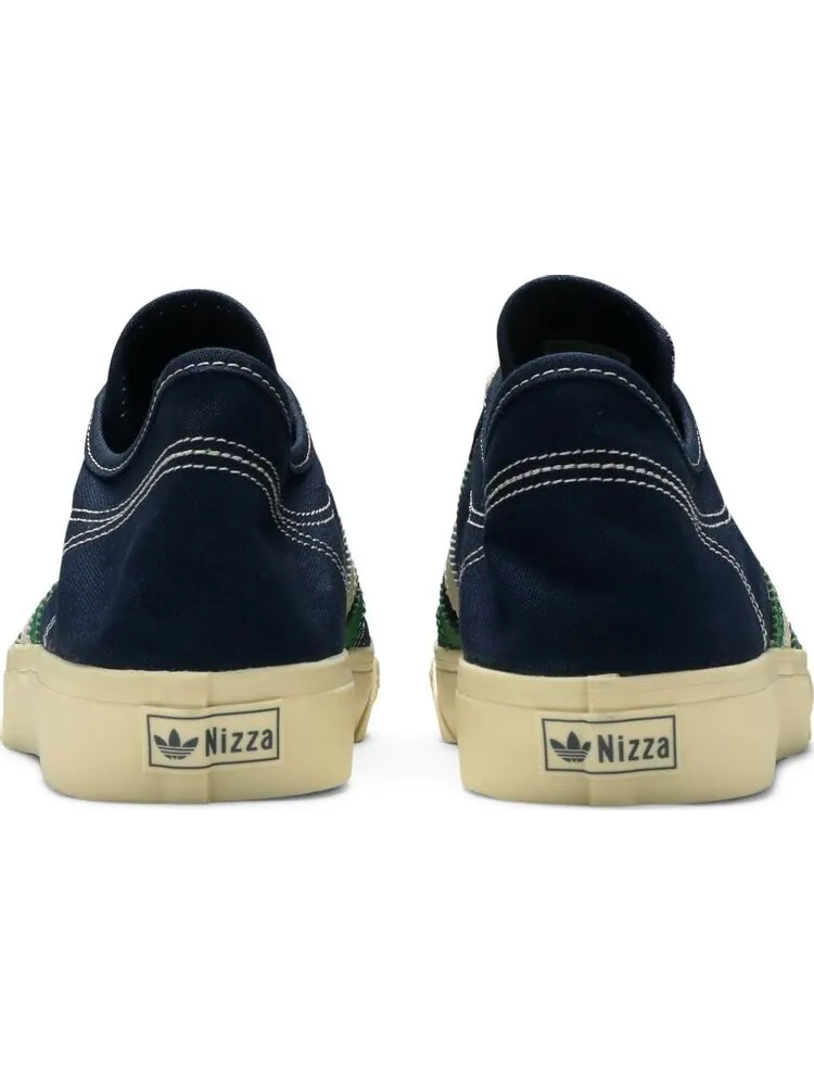 Кроссовки Adidas Wales Bonner x Nizza Low 'Night Indigo' — изображение 6 из 8, синий