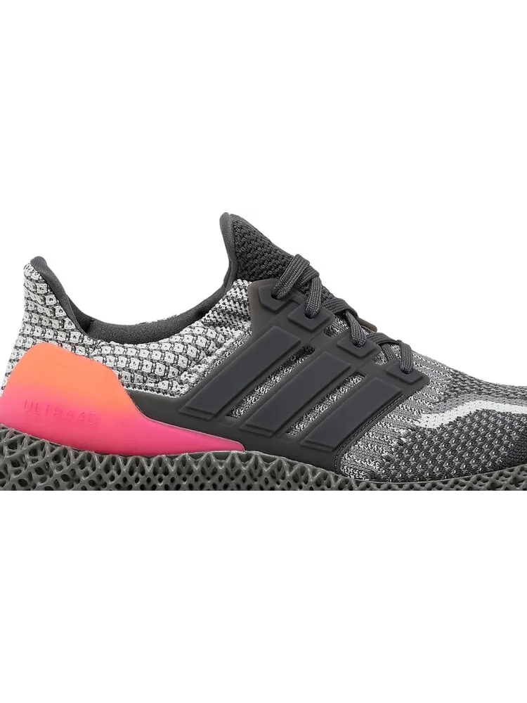 Кроссовки Adidas Ultra 4D 'Grey Pink Gradient' — изображение 2 из 8, серый
