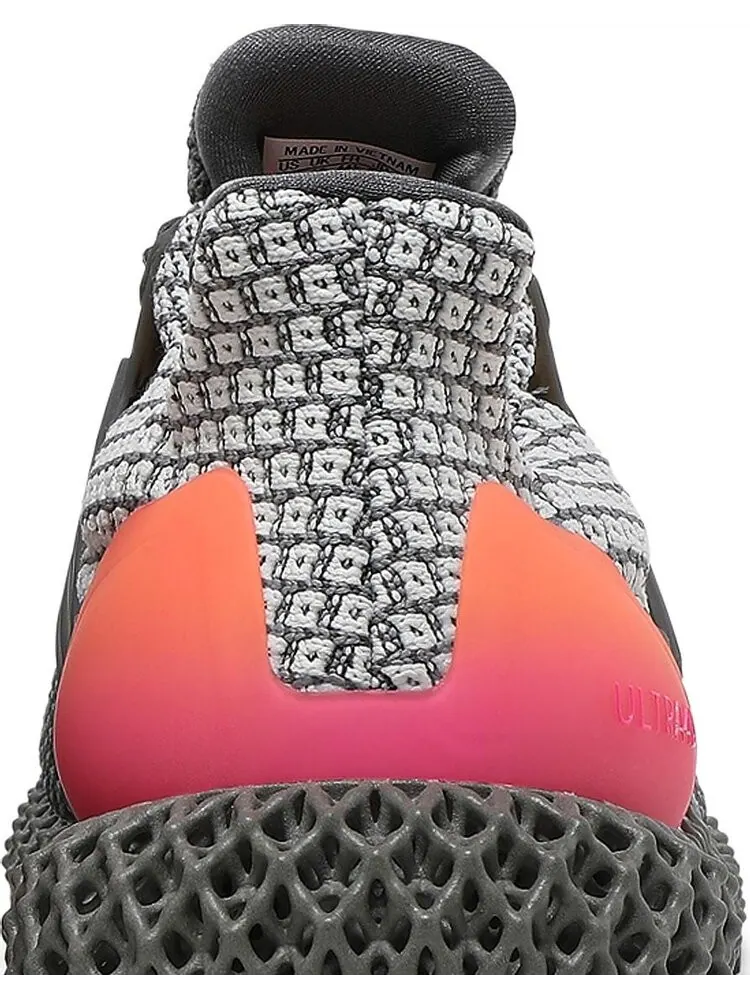 Кроссовки Adidas Ultra 4D 'Grey Pink Gradient' — изображение 7 из 8, серый