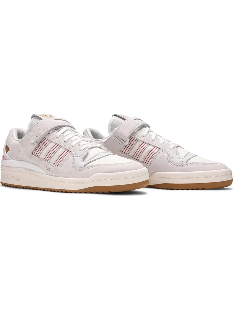 Кроссовки Adidas Arwa Al Banawi x Forum 84 Low 'Capra' — изображение 8 из 8, бежевый