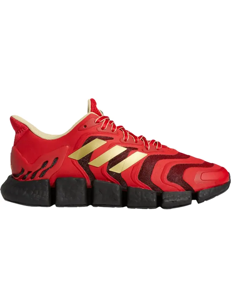 Кроссовки Adidas Climacool Vento 'Scarlet Black Gold' — изображение 1 из 1, красный