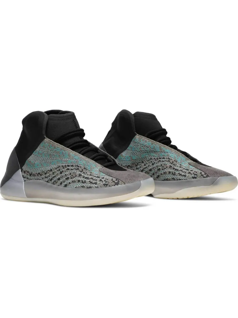 Кроссовки Adidas Yeezy Quantum Teal Blue — изображение 4 из 7, бирюзовый