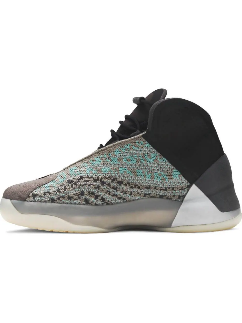 Кроссовки Yeezy Quantum Kids Teal Blue — изображение 2 из 7, бирюзовый