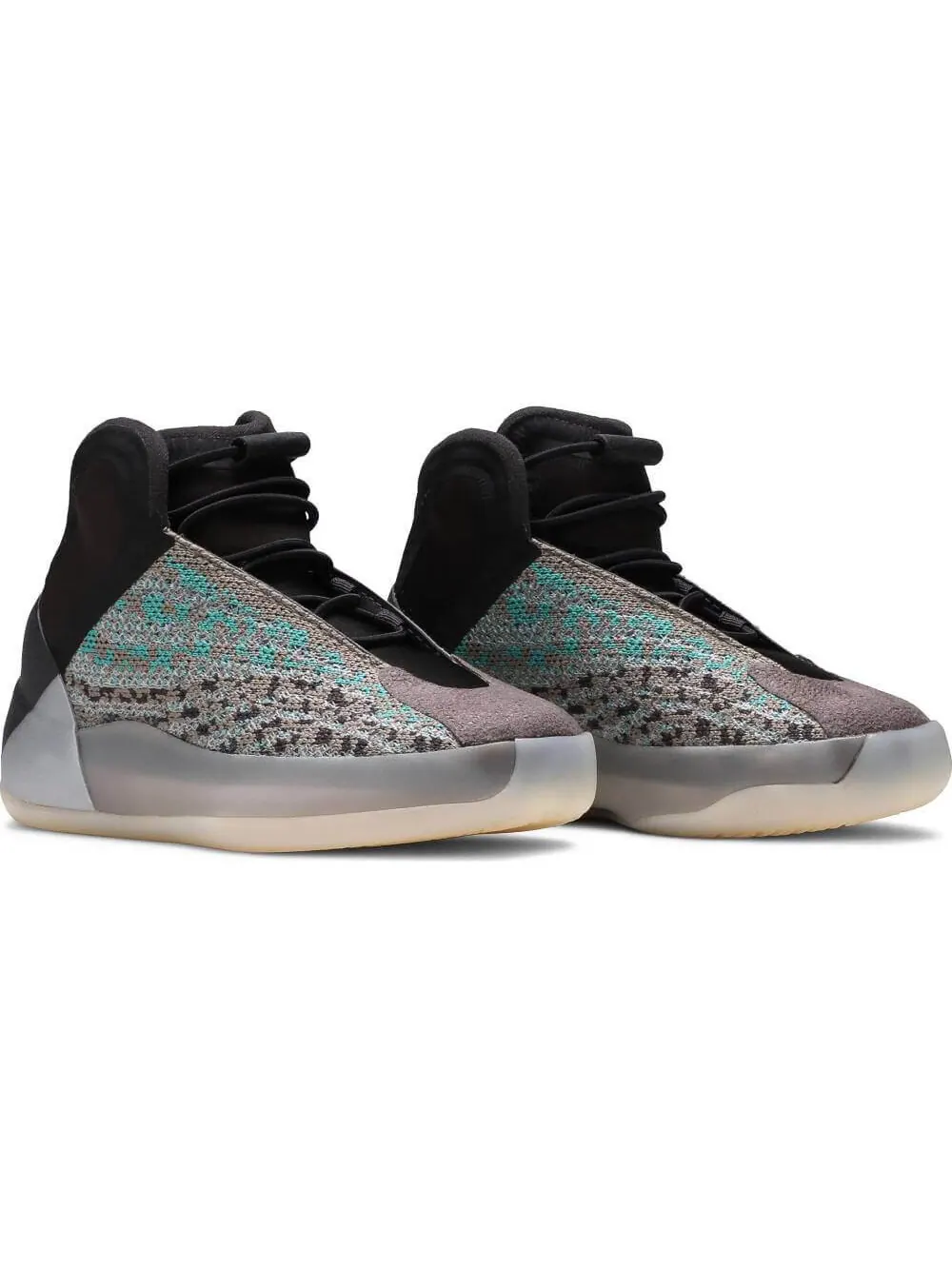 Кроссовки Adidas Yeezy Quantum Infants Teal Blue — изображение 4 из 7, бирюзовый