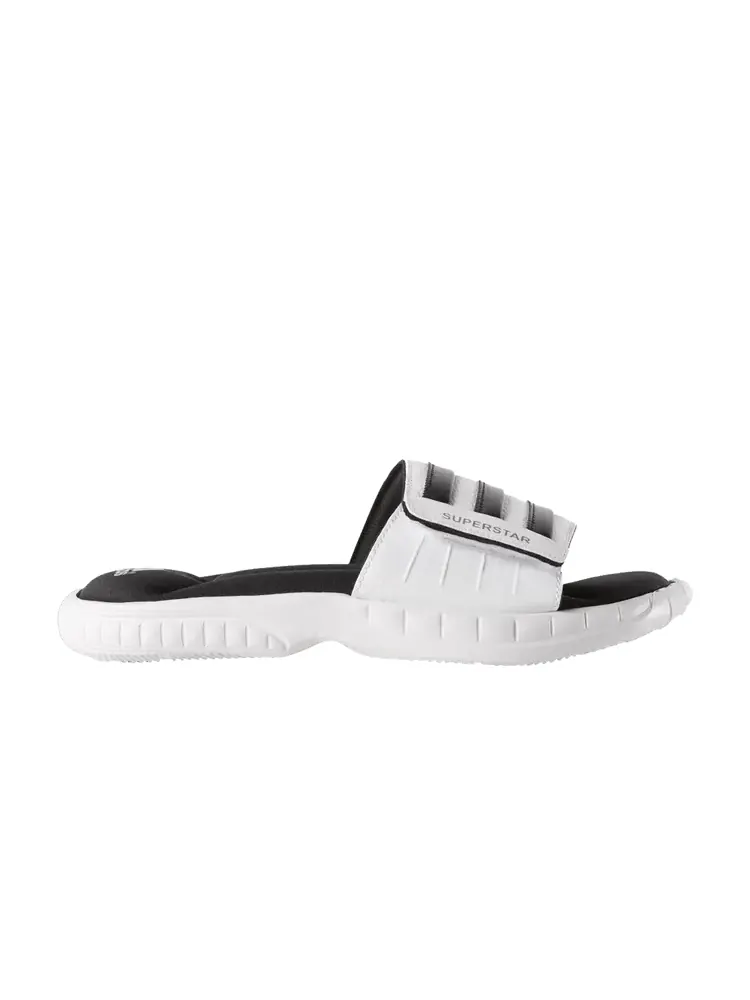 Шлепанцы Superstar 3G Slide 'White Black' — изображение 1 из 1, белый черный