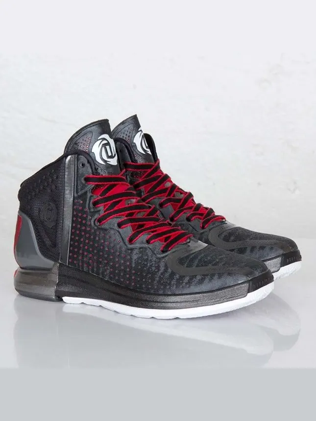 Кроссовки D Rose 4 'Black Scarlet' — изображение 1 из 7, черный