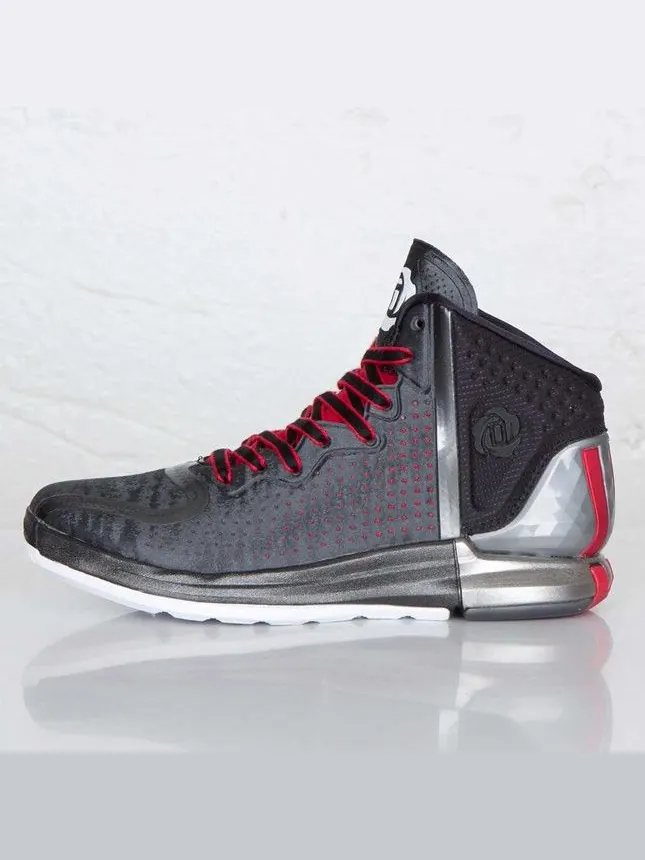Кроссовки D Rose 4 'Black Scarlet' — изображение 3 из 7, черный